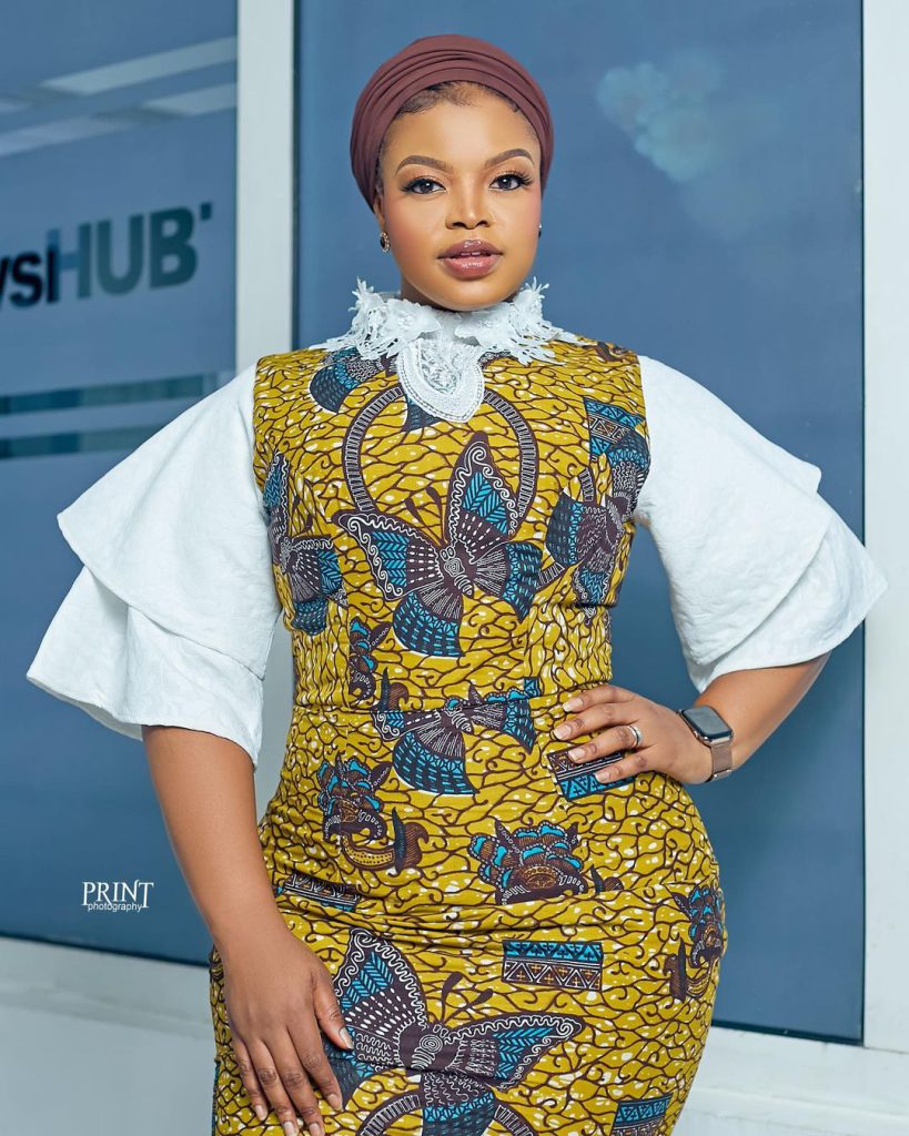 Ayisha Confidence in Afrocentric Fashion.