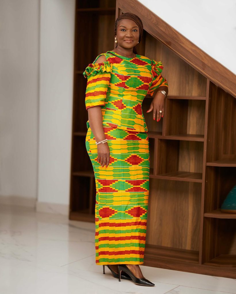 Kente Kaba and Slit Styles for Work.